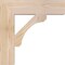 Ekena Millwork Legacy Block Smooth Bracket, Douglas Fir, 3 1/2"W x 16"D x 16"H BKT04X16X16LEC05SDF - alternate 3